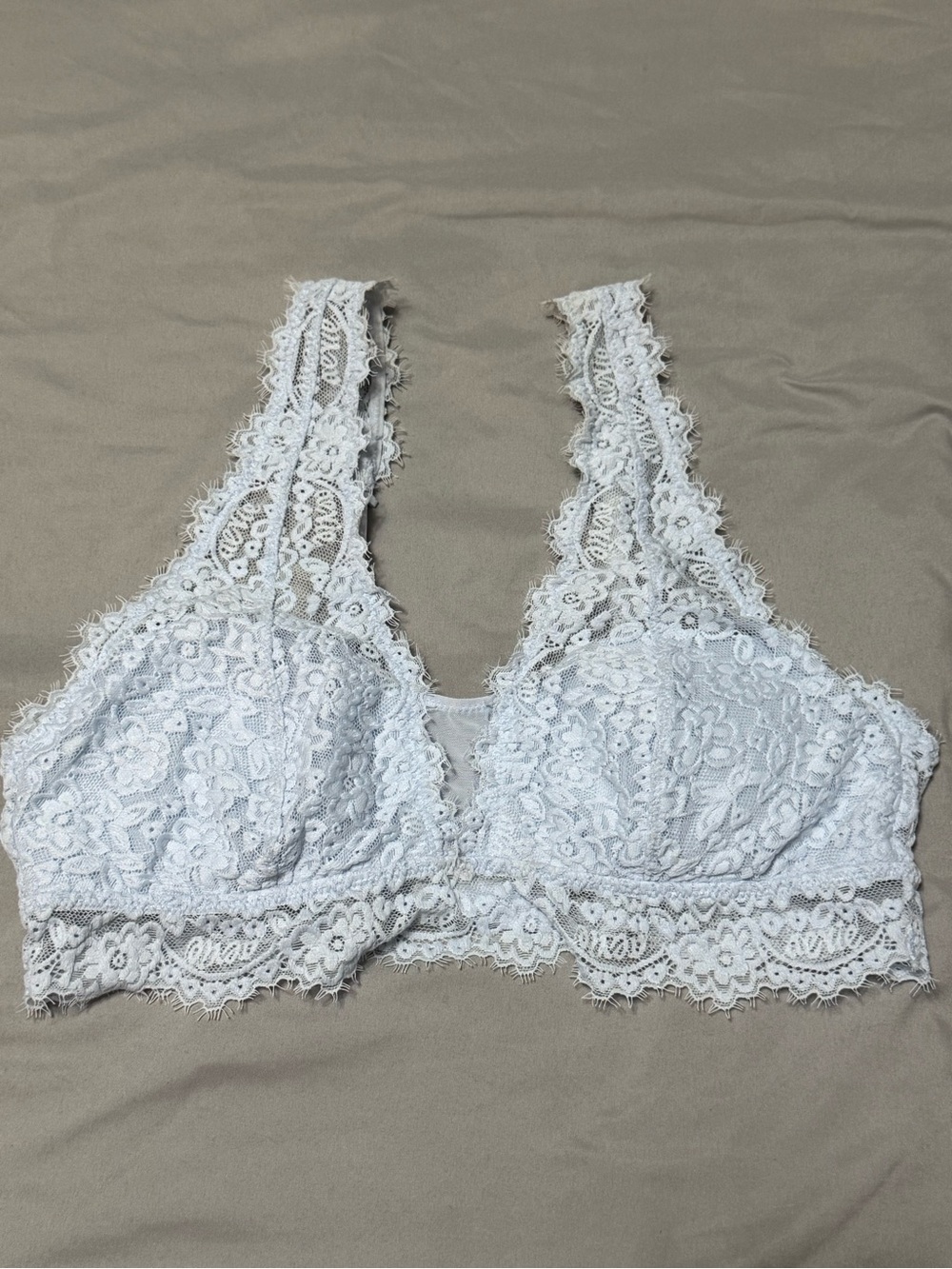 Women's Lace Bralette - Blue